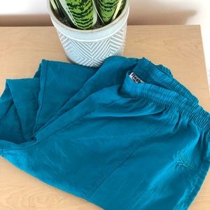 VTG REEBOK | 90s Teal Nylon Windbreaker Pant L